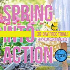 Homeschool Planet 30-day Free Trial with Free Lesson Plan