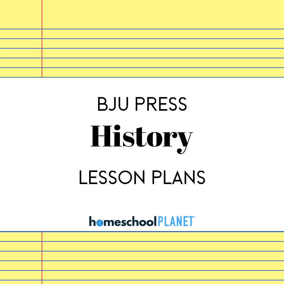 BJU Press History - Homeschool Planet