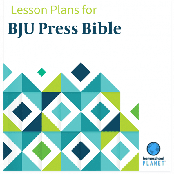 BJU Press Bible Homeschool Planet Online Lesson Plans