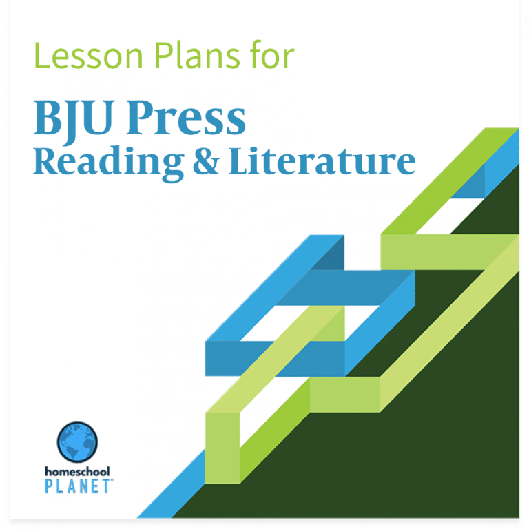 Homeschool Planet BJU Press Reading & Literature lesson plans button