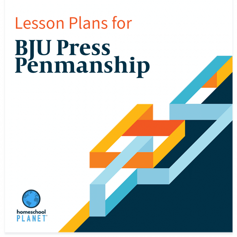 BJU Press Penmanship - Homeschool Planet