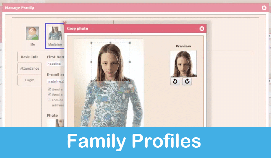 Homeschool Planet Lesson Plan Family Profiles screenshot button