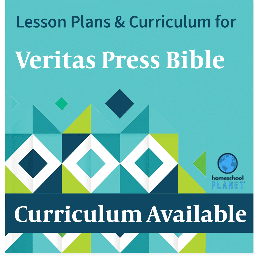 Homeschool Planet Veritas Press Bible lesson plans and curriculum button