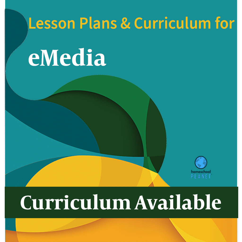 Homeschool Planet eMedia lesson plans and curriculum button