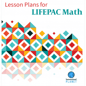 LIFEPAC Math lesson plan button for homeschool planet