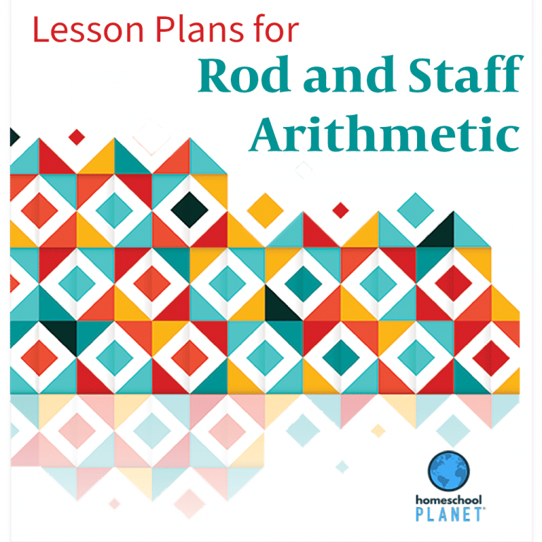 Homeschool Planner Rod and Staff Arithmetic lesson plan button