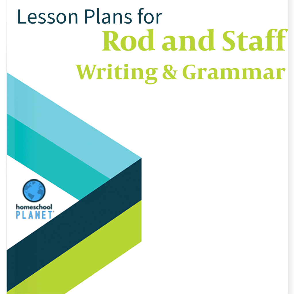 rod and staff weekly lesson planner
