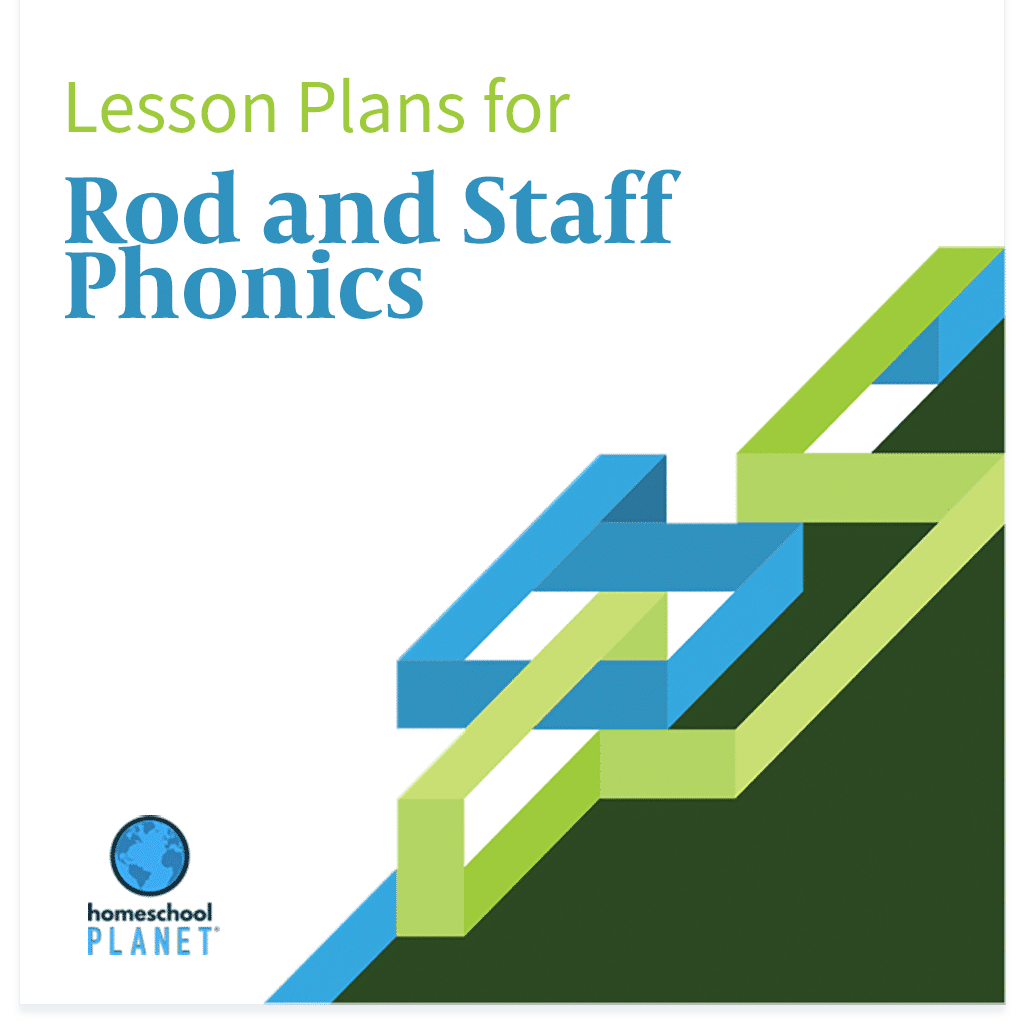 Rod and Staff Phonics lesson plan button for homeschool planet