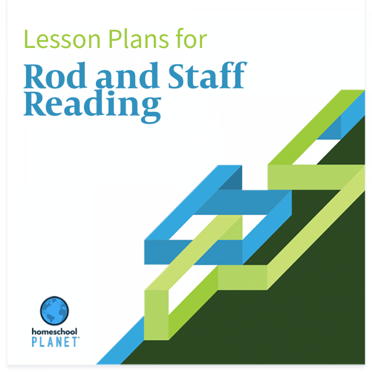 Rod and Staff Reading lesson plan button for homeschool planet