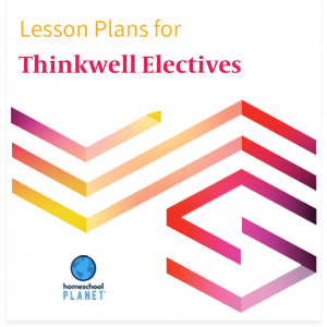 Thinkwell Electives lesson plan button for homeschool planet