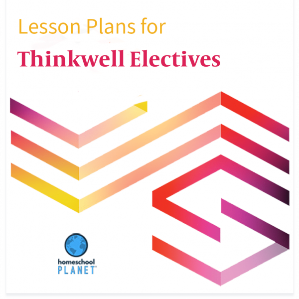 Thinkwell Electives lesson plan button for homeschool planet