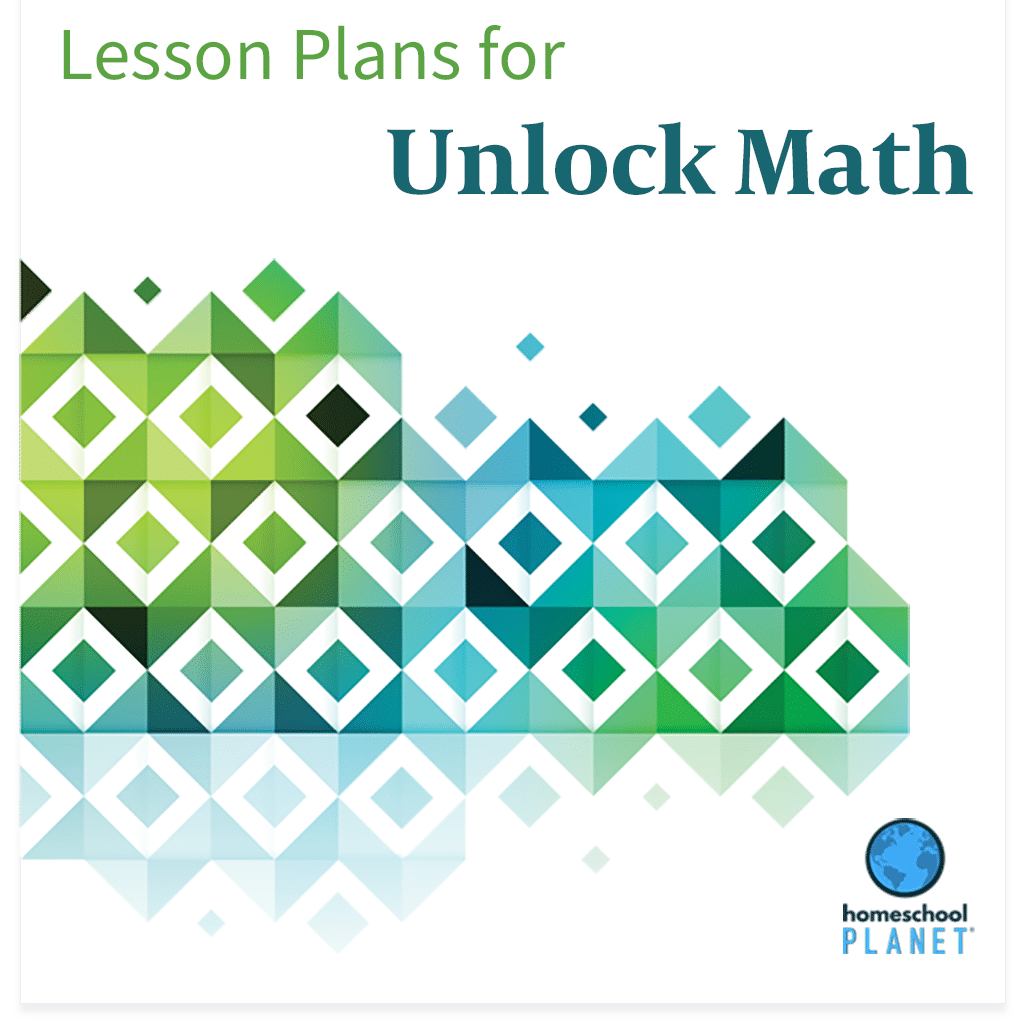 Homeschool Planet Unlock Math lesson plan button