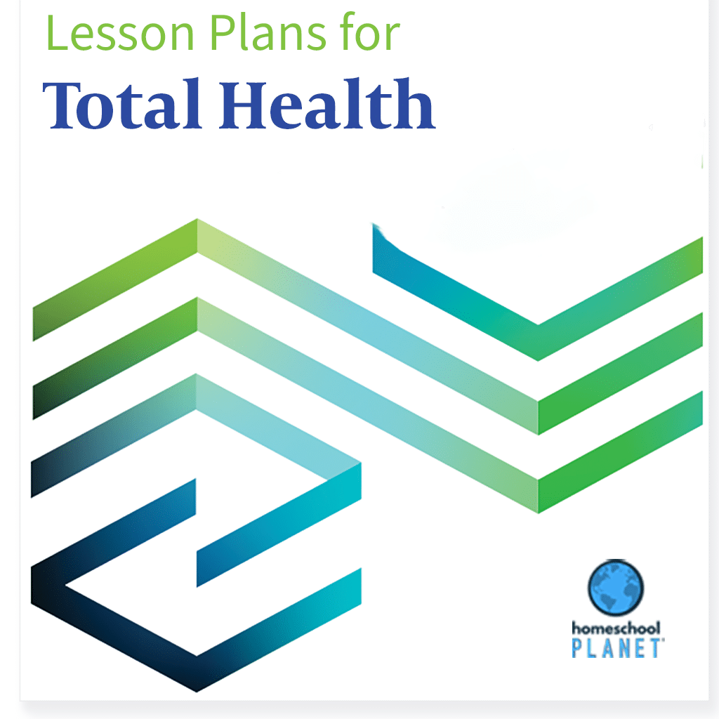 Total Health lesson plan button for homeschool planet