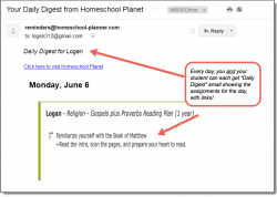 Homeschool Planet Bible Reading Daily Digest button