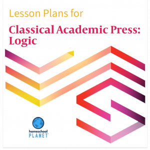 Homeschool Planner Classical Academic Press Logic lesson plan button
