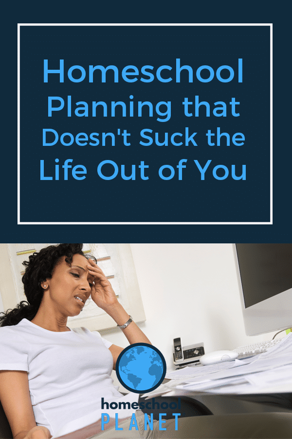 Homeschool Planet Planning that doesn't suck the life out of you Blogspot button