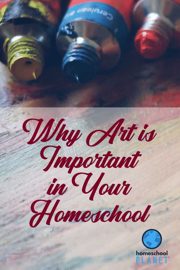 Homeschool Planet Why Art is Important in your Homeschool Blogspot button