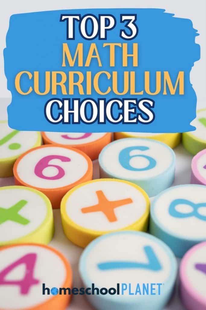 Top 3 Math Curriculum Picks Homeschool