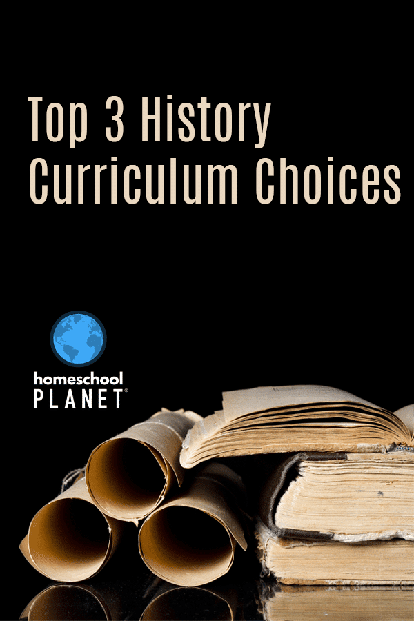 Homeschool Planet History Curriculum Choices Blogspot button