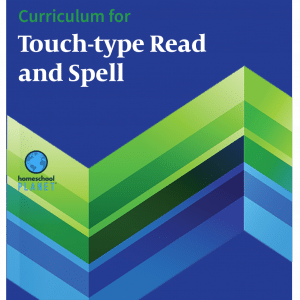 Homeschool Planet Touch-Type Read and Spell curriculum button