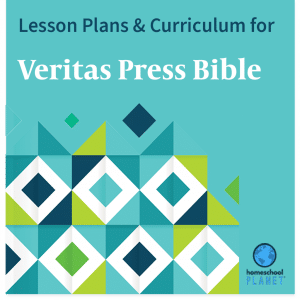 Homeschool Planet Veritas Press Bible lesson plans and curriculum button