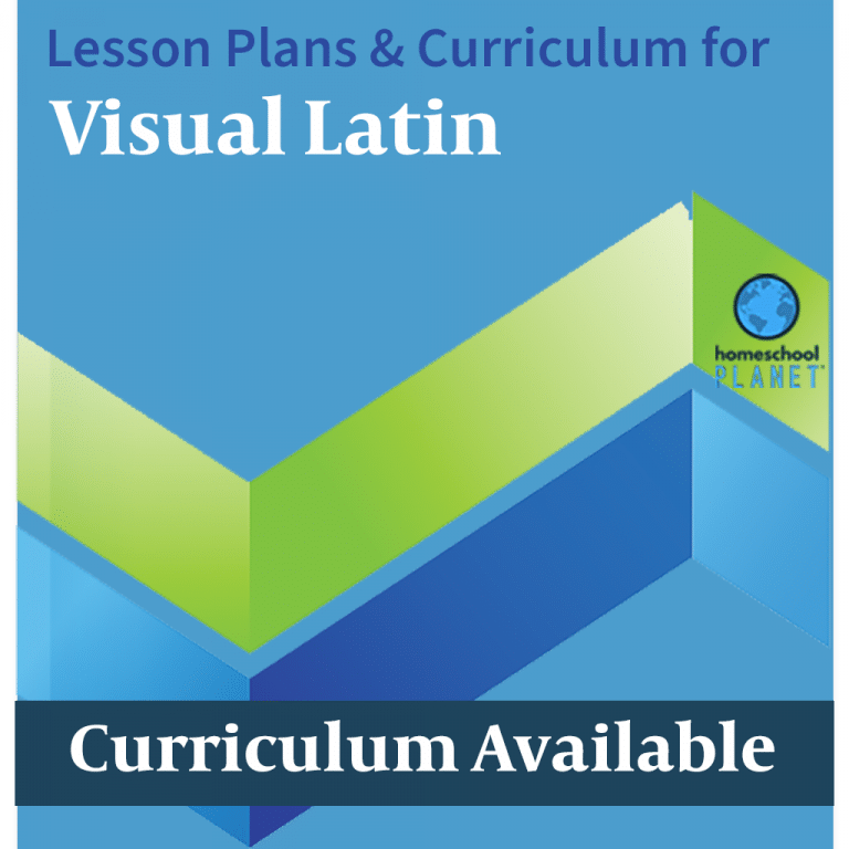 Homeschool Planet Visual Latin Foreign Languages lesson plans and curriculum button