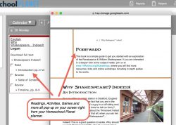 Why Shakespeare... Indeed pop-up view button