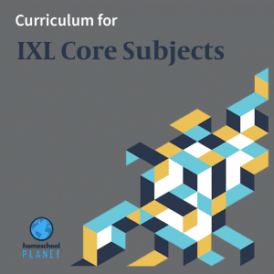 Homeschool Planet IXL Core Subjects curriculum button
