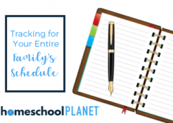 Homeschool Planet - Tracking for your entire family's schedule