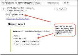 Homeschool Planet Evan-Moor Spelling & Vocab Daily Digest button