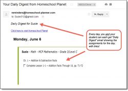 Homeschool Planet MCP Math Daily Digest button