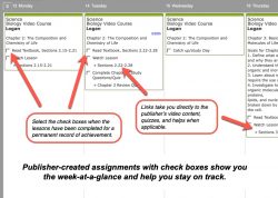 Homeschool Planet Science Shepherd weekly view button