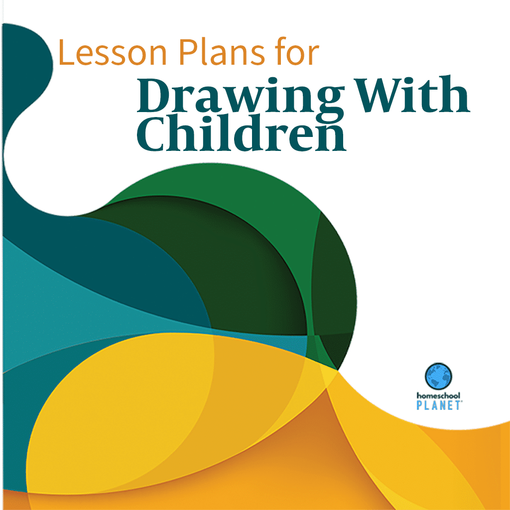 Homeschool Planner Drawing With Children lesson plans button