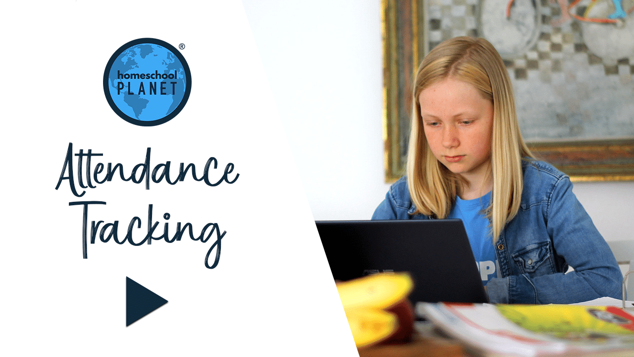 Attendance Tracking in your homeschool planner 1 image