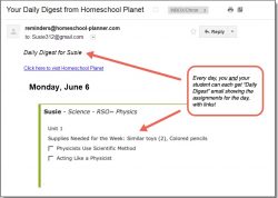 Homeschool Planet Pandia Press Science Daily Digest button