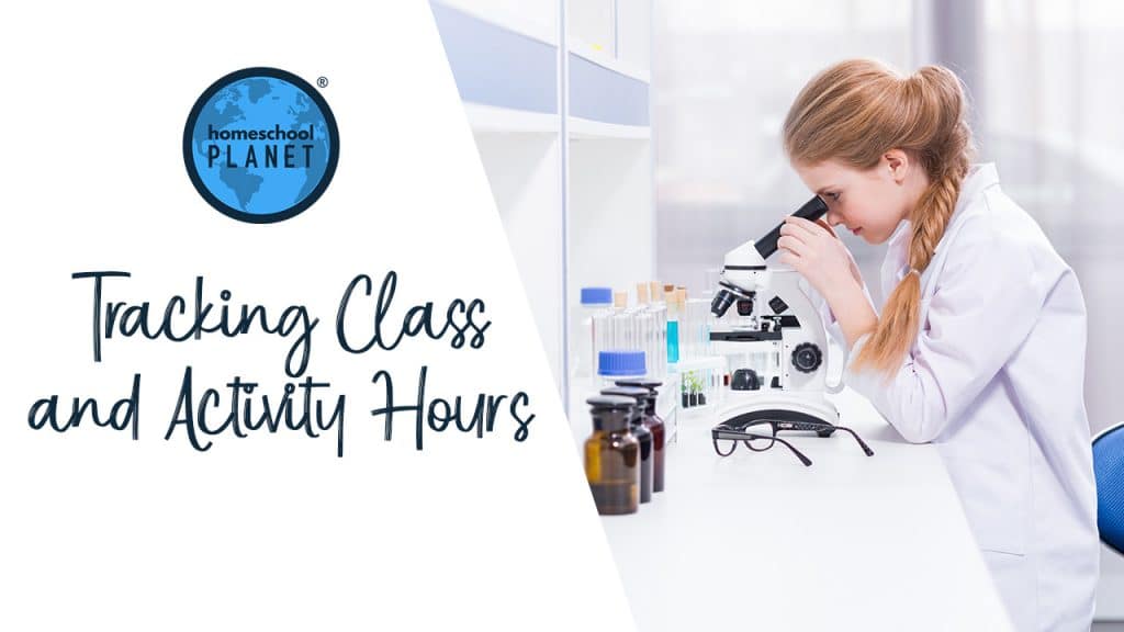 Tracking Class and Activity Hours in Homeschool Planet