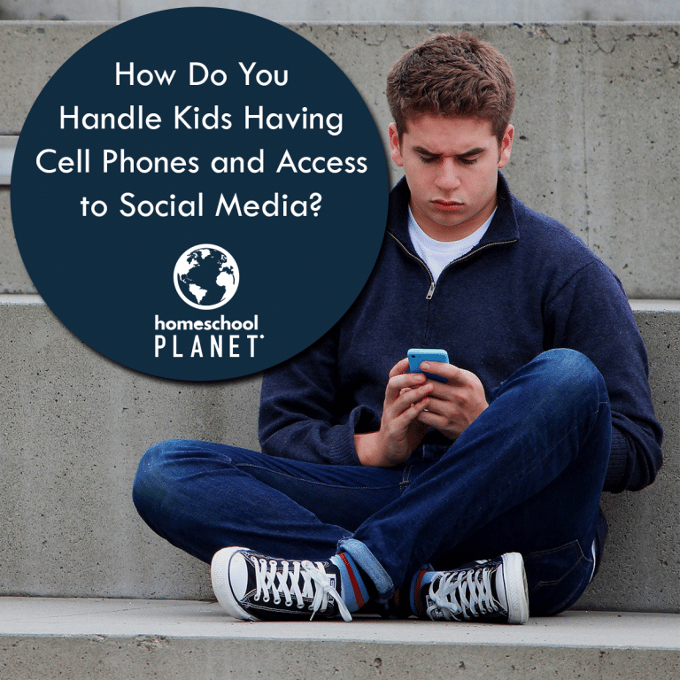 How do you handle kids having cell phones and access to social media?
