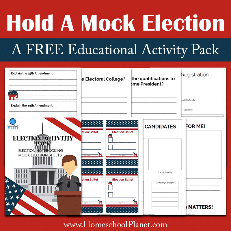 Election Activity Pack SQUARE