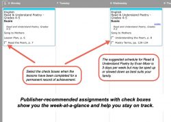 Homeschool Planet Read & Understand Poetry weekly view button