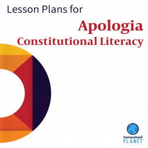 Homeschool Planner Apologia Constitutional Literacy lesson plans button