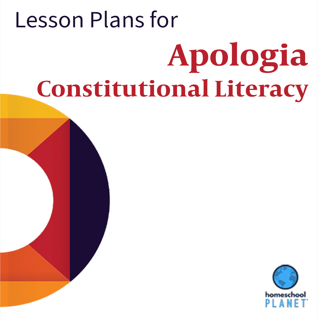 Homeschool Planner Apologia Constitutional Literacy lesson plans button