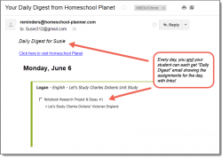 Homeschool Planet Let's Study Authors Daily Digest button