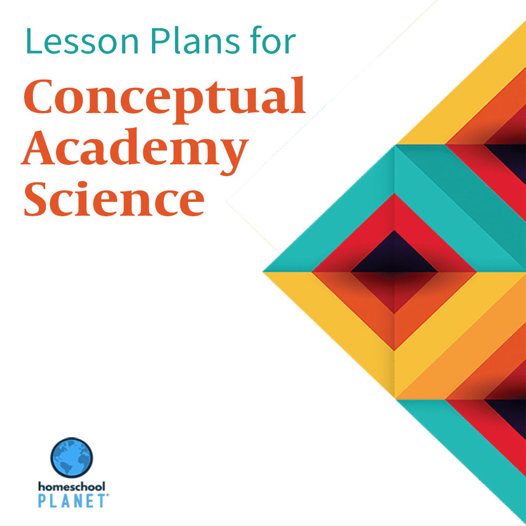 Homeschool Planet Conceptual Academy Science lesson plans button