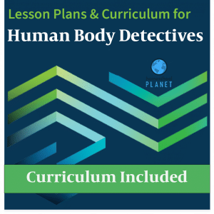 Homeschool Planner Human Body Detectives lesson plans and curriculum button
