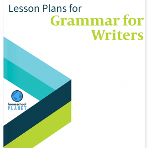 Homeschool Planet Grammar for Writers lesson plans button