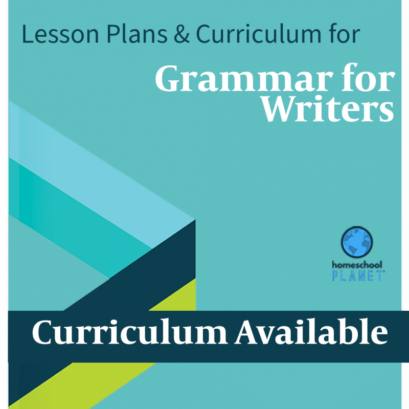 Homeschool Planet Lesson Plans and Curriculum for Grammar for Writers