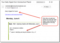 Homeschool Planner Apologia Math Daily Digest button