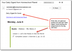 Homeschool Planet MasterBooks History Daily Digest button
