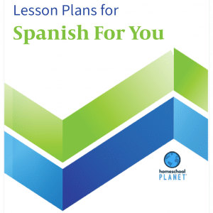 Homeschool Planet Spanish for You lesson plans button