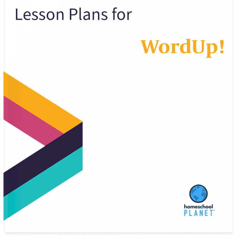WordUp! lesson plans button for Homeschool Planet